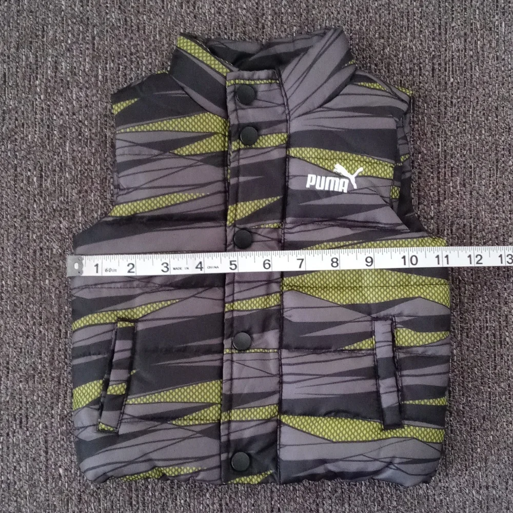 💚Puma💚 -  Black/Gray/Green Camouflage Vest